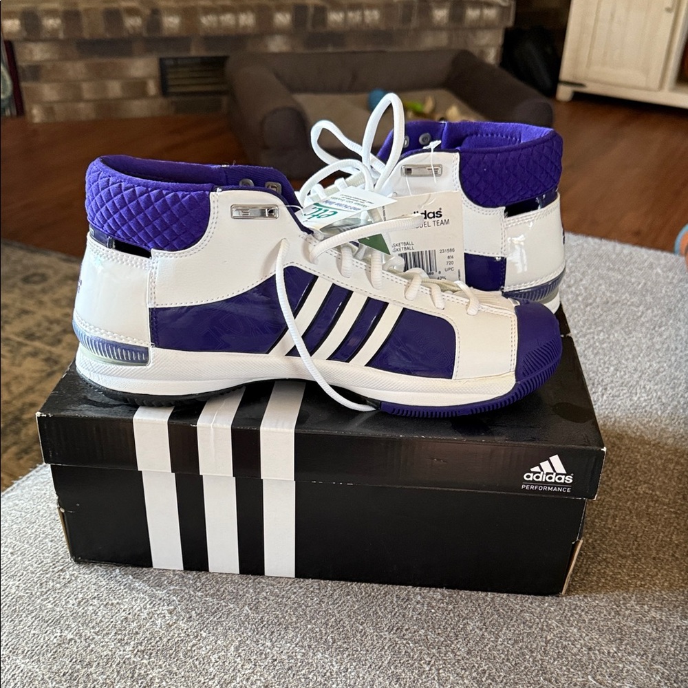 Adidas Kids Sneakers - White and Purple